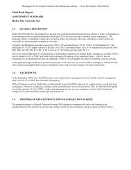 Final Draft Report ASSESSMENT SUMMARY Hydro One Networks ...