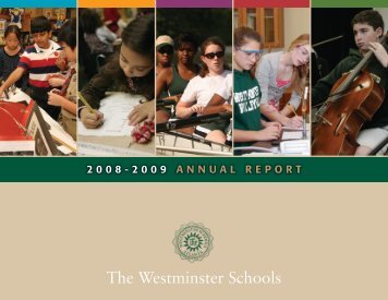 Teaching for Tomorrow - The Westminster Schools