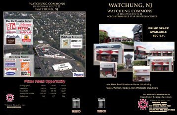 WATCHUNG, NJ - Welco Realty, Inc