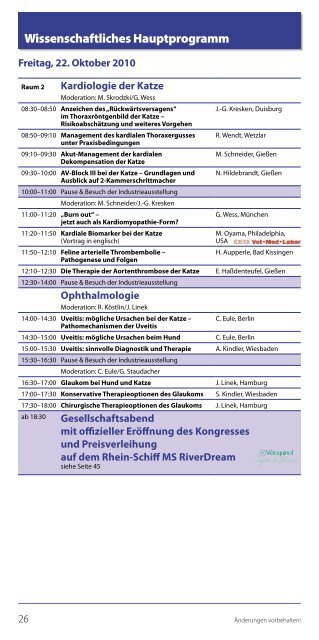 56. Jahreskongress der DGK-DVG in Düsseldorf