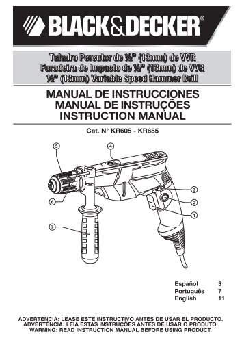 manual de instrucciones manual de instruÃ§Ãµes instruction manual