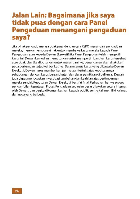 RSPO - Forest Peoples Programme