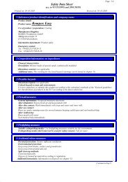 Safety Data Sheet - ROMEX-PFM