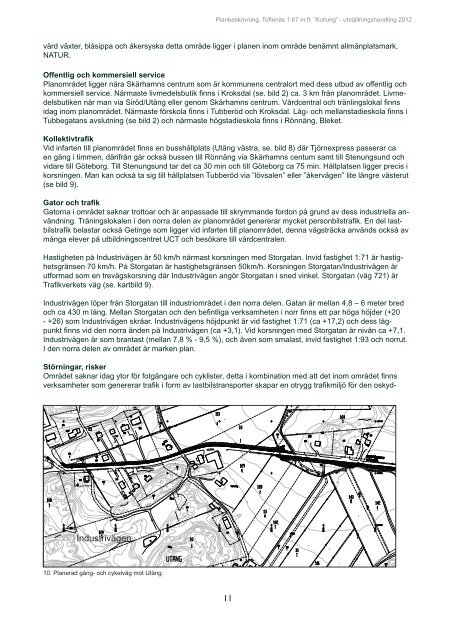 Detaljplan fÃ¶r ToftenÃ¤s 1:67 m.fl âKOLLUNGâ - TjÃ¶rns kommun