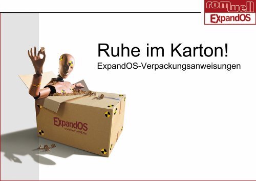 Verpackungsanleitung ExpandOS