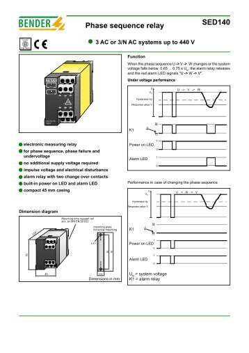 Datasheet (PDF) - Bender