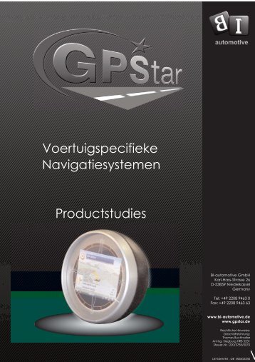 Navigatiesysteem - GPStar