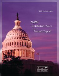 NAW annual report - National Association of Wholesaler-Distributors