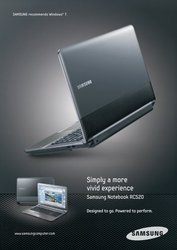 Samsung Notebook RC520 - Box.co.uk