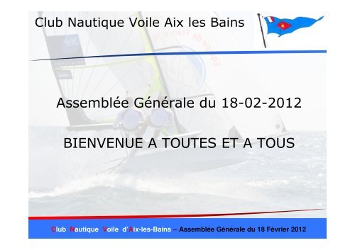 Club Nautique Voile d'Aix-les-Bains