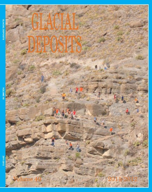 Volume 40 2011-2012 - Department of Geography - Geology
