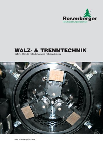 WALZ- & TRENNTECHNIK - Rosenberger AG