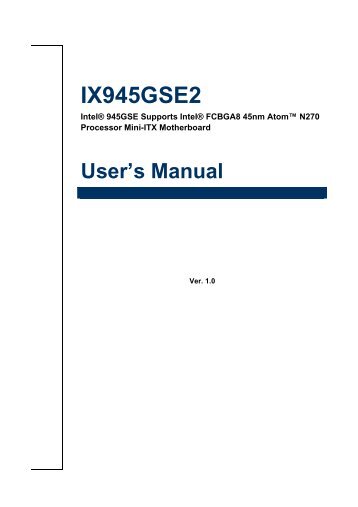 IX945GSE2 - Rosch Computer GmbH