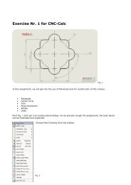 CIMCO CNC-Calc 2 Additional Exercise 1