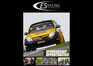 full sponsorship brochure - Team ES Racing