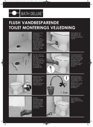 DK manual FLUSH WC - Bath Deluxe