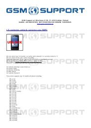 LG remote unlock service via IMEI