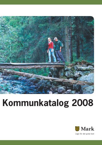 Kommunkatalog 2008 - Marks kommun