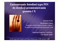 Zastosowanie fotodiod typu PIN do detekcji ... - Fatcat - AGH