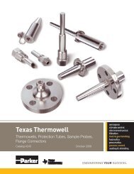 Texas Thermowell - Precision Fitting & Gauge