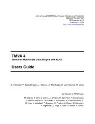 TMVA - Users Guide - HEAnet Mirror Service