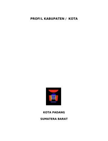 PROFIL KABUPATEN / KOTA - Ditjen Cipta Karya