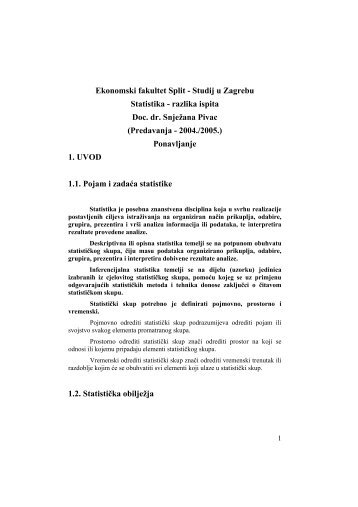 osnove za ponavljanje - Ekonomski Fakultet