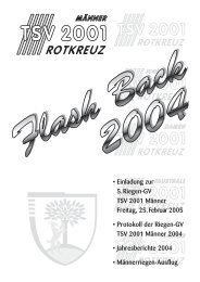 HLS - TSV 2001 Rotkreuz