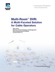 White Paper - Multi-Room DVR - Scientific Atlanta