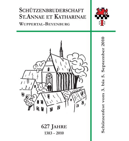 Festschrift 2010 - Schützenbruderschaft St. Annae et Katharinae