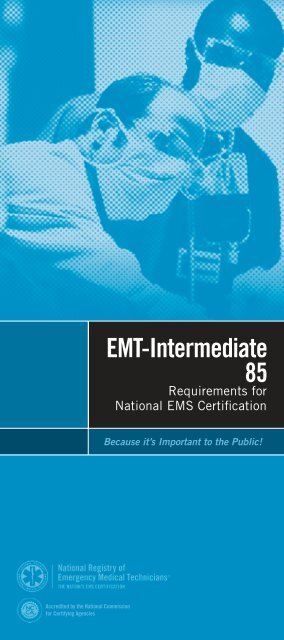 EMT-Intermediate 85 - National Registry of Emergency Medical ...