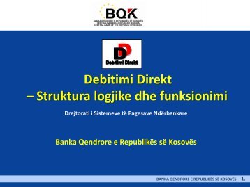 Skema Debitimi Direkt.pdf - Banka Qendrore e RepublikÃ«s sÃ« KosovÃ«s