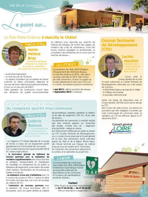 Bulletin nÂ°16 - CommunautÃ© de communes du Pays d'AstrÃ©e