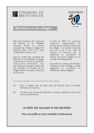 50Ã¨me anniversaire de la commune de Montreux (PDF)