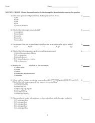 MULTIPLE CHOICE. Choose the one alternative that ... - Fgamedia.org