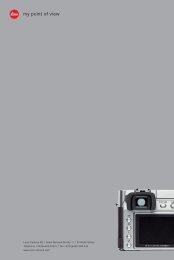 Digilux 3 Brochure - Leica Camera AG