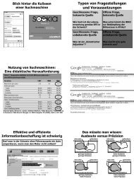 Folien und Arbeitsblätter zum Workshop (PDF 560 kByte) - SH-HILL