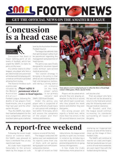 SAAFL Footy News - Vol 14 (Reduced Resolution)