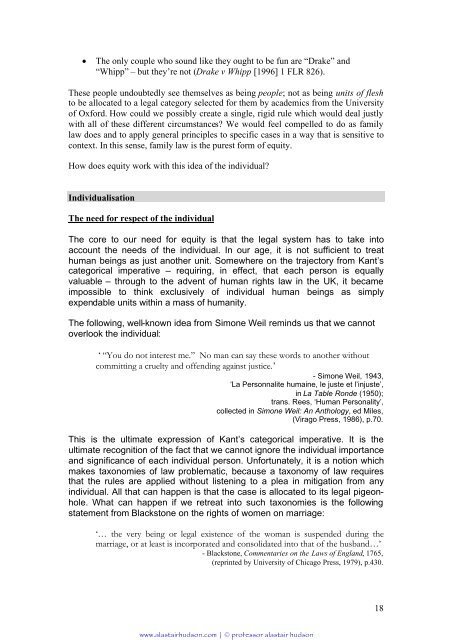 England's dreaming equity, trust and conscience - alastairhudson.com