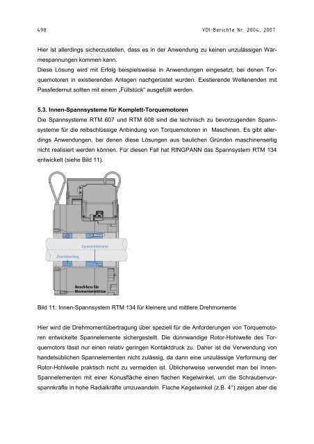 Spannsysteme fÃ¼r Torquemotoren