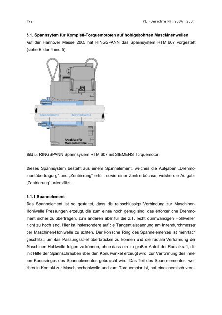 Spannsysteme fÃ¼r Torquemotoren