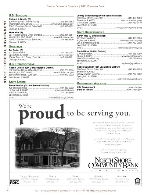 2011 Glencoe Community Guide - Pioneer Press Communities Online