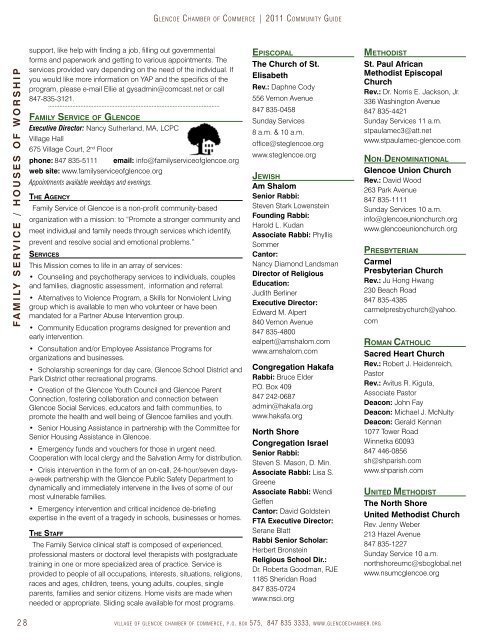 2011 Glencoe Community Guide - Pioneer Press Communities Online