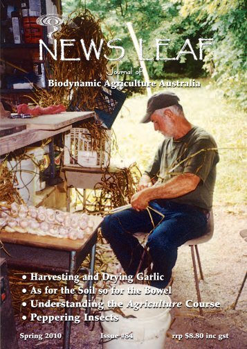 84 News Leaf - Biodynamic Agriculture Australia