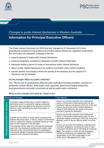 public sector commission