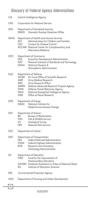 2010 Major Sponsored Program and Faculty Awards - Office of ...