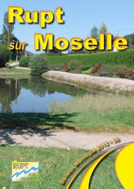Bulletin Municipal de Rupt sur Moselle - Ville de Rupt sur Moselle