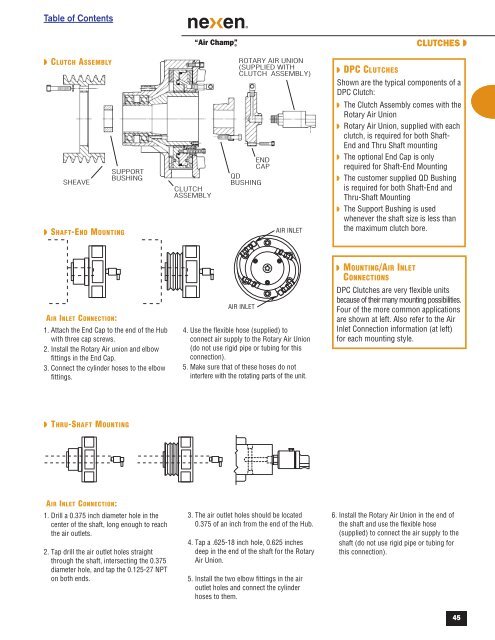 friction clutches - Arten Freios e Embreagens Industriais