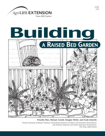 Building a Raised Bed Garden - Aggie Horticulture - Texas A&M ...