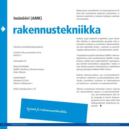 sÃ¤hkÃ¶isenÃ¤ versiona - Kymenlaakson ammattikorkeakoulu